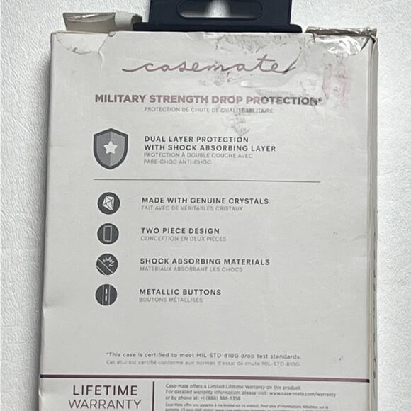 Casemate Apple Accessories Brilliance Silver IPHONE 8 PLUS And Other Sizes - Picture 9 of 10